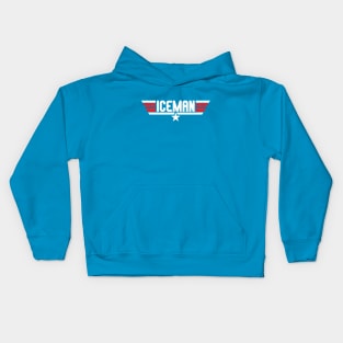 iceman top gun Kids Hoodie